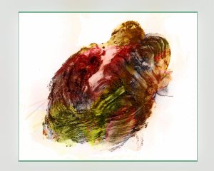 This is a work in progress, using some candle wax and pieces of a wick in lieu of charcoal.