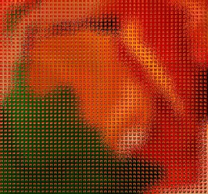 digital art with Mosaic Glass