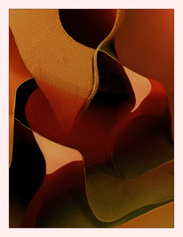 Black & White - abstract art