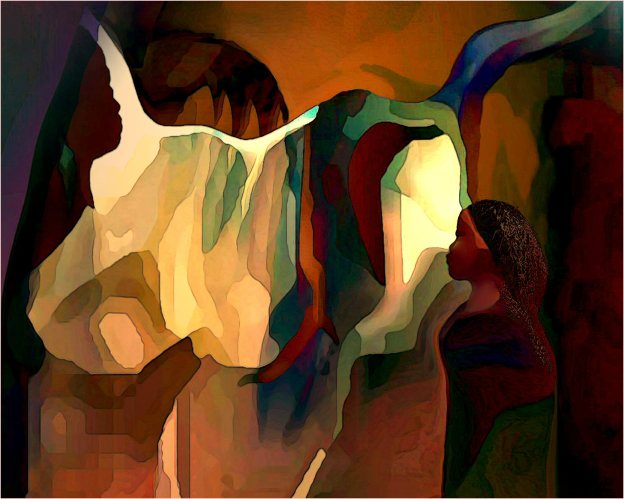 Fourth in a series of paintings.